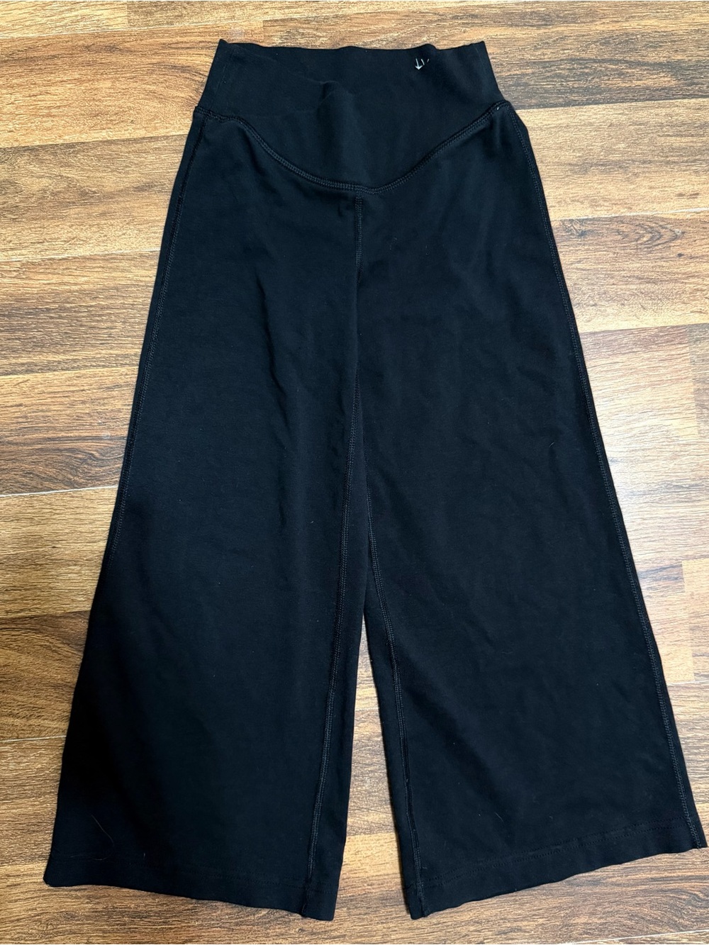 Old Navy Black Wide-Leg Kids Leggings